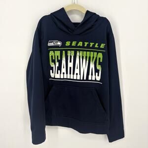 NFL Seattle Seahawks YOUTH S Long Sleeve Core Fleece Hoodie